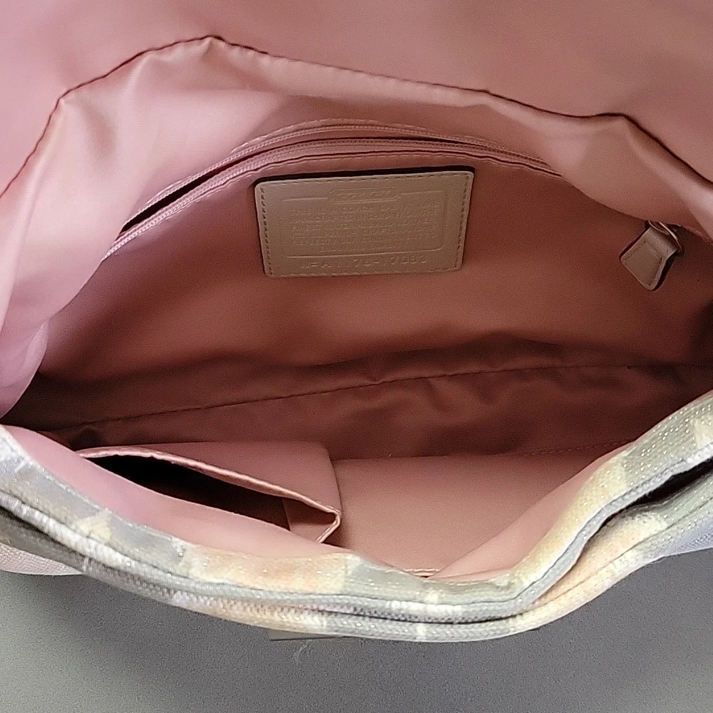 Coach Kristin Op Art Signature Hobo Crossbody Purse